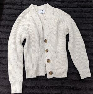 Old Navy Speckled Cream Cardigan